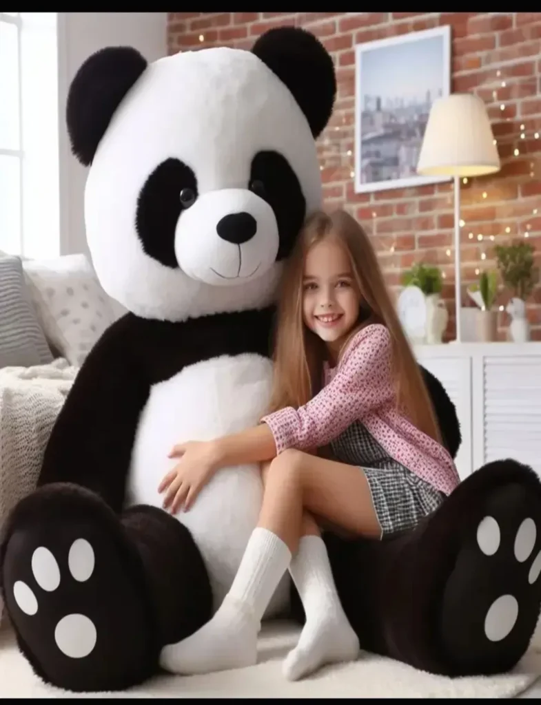 itacheeHUB panda teddy bear stuffed animal toys for gift