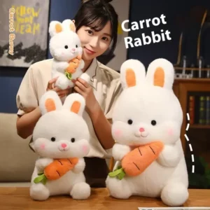 Carrot Rabbit Doll Plush Toy Doll