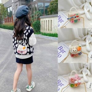 Pearl Handbag Children's Fashion Cartoon