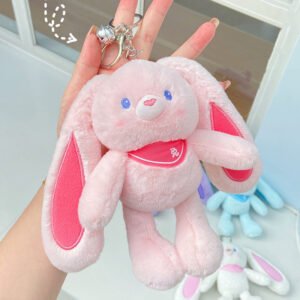 New Rabbit Plush Doll Key Chain